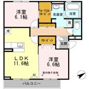 フレシールKの間取り画像