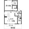 ラ・ミュー久宝寺 Ⅰ棟の間取り画像