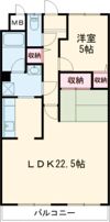 ラフェスタ大塩の間取り画像