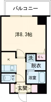 エヌエムキャトフヴァンの間取り画像