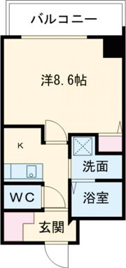 神明町西エヌエム・キャトフ・ヴァンの間取り画像