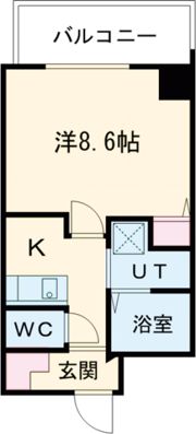 エヌエムキャトフヴァンの間取り画像