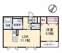 シャーメゾン アリエッタⅡの間取り画像
