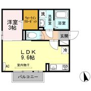 スカイブルー B棟の間取り画像