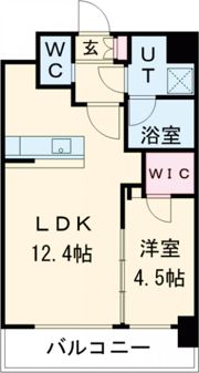ソルテラスOSAKA EAST GATEの間取り画像