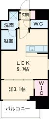 ソルテラスOSAKA EAST GATEの間取り画像