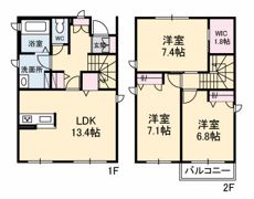 フォレナの間取り画像