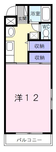ロイヤルハートピア郷津Aの間取り画像