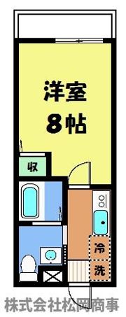フラッティ智恵光院の間取り画像