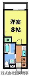 フラッティ智恵光院の間取り画像
