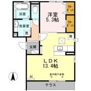 ペルソワール高田の間取り画像