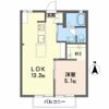 ハイツヒラオカの間取り画像