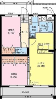 サンフローラの間取り画像