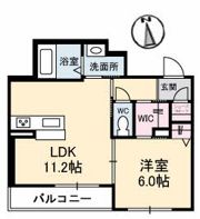 ニューマルセリーノB棟の間取り画像