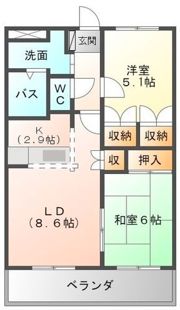 エスポア232の間取り画像