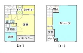 カーサ・ソレイユ黒川Aの間取り画像