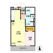 エスポワールの間取り画像