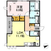 クリア南砂の間取り画像