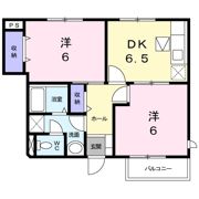 アプリコットAの間取り画像
