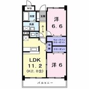 パレ・フルールの間取り画像