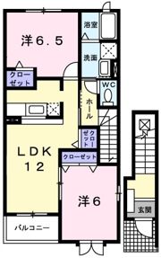 アバンツァート 3番館の間取り画像