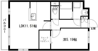 ノース・リーブラの間取り画像