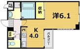 サザン桃山御陵の間取り画像