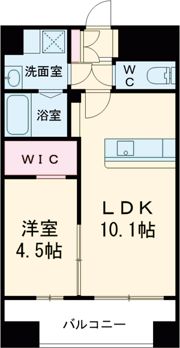 LIBTH九品寺Ⅱの間取り画像