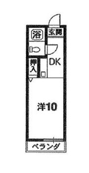 エグランティーヌの間取り画像