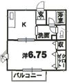 ハイツ花いづつの間取り画像