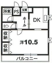 N3（エヌスリー）の間取り画像