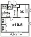 N3（エヌスリー）の間取り画像