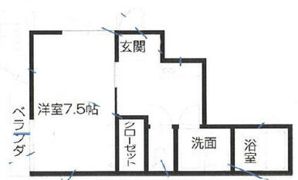 ラバーズハウスの間取り画像