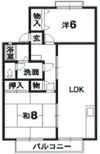 リバーハイツ21Aの間取り画像
