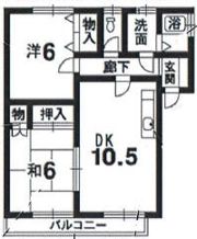 サンコーポNの間取り画像