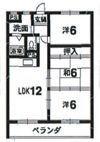 メゾンドフローラの間取り画像