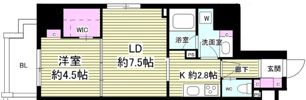 ミリアレジデンス根岸柳通りの間取り画像