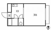 ハイツ矢賀新町Ⅰの間取り画像