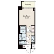 S-RESIDENCE志賀本通North☆AD2.5ヶ月(201除く)☆の間取り画像