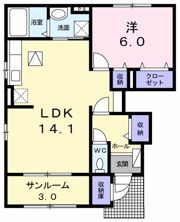 ヴィラ・デュークスⅠの間取り画像