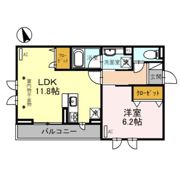 TORISIAS 今泉3丁目の間取り画像