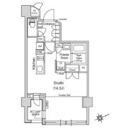 スタイリオ元住吉Ⅱの間取り画像