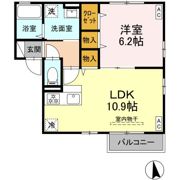エスペランサ B棟の間取り画像