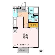 セジュール橋詰の間取り画像