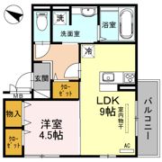 カルム中之島の間取り画像