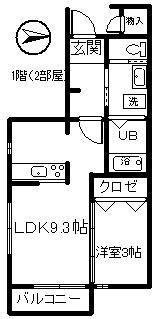 センティーレ方八町の間取り画像