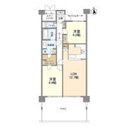 ダイアパレス三の丸西の間取り画像