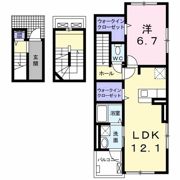 コンフォート各務原 Eの間取り画像