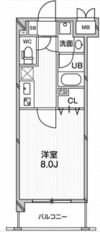 アーバンフラッツ八王子みなみ野の間取り画像