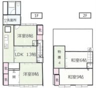 ドマーニ羽島戸建の間取り画像